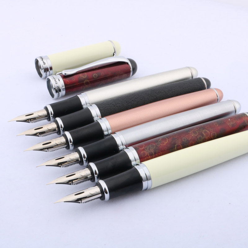 Zebra Pen Sarasa - 高品質 JINHAO 750 万年筆銅版書道 G ペン先ラウンド繁栄ボディ文具オフィス学用品インクペン