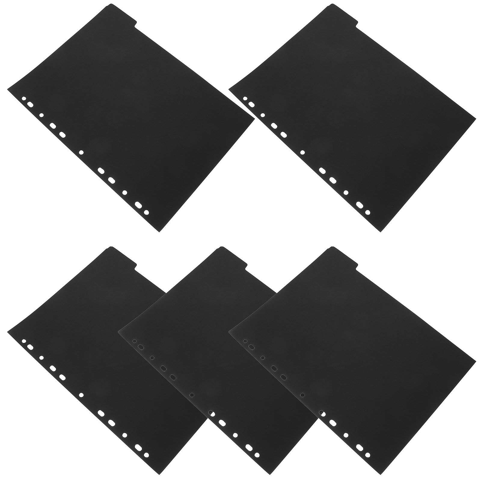 Tab Divider A4 - A4バインダーディバイダー5枚セット、リングバインダー用インデックスディバイダー、ノートプランナーノートパッド、ルーズリーフペーパーディバイダータブ、ページマーカー