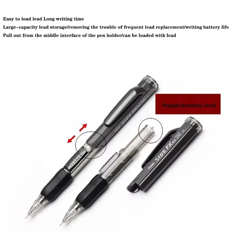 ぺんてる シャープペンシル、オリジナル日本製 PD255 サ - Pentel Pen Energel のレビューと価格