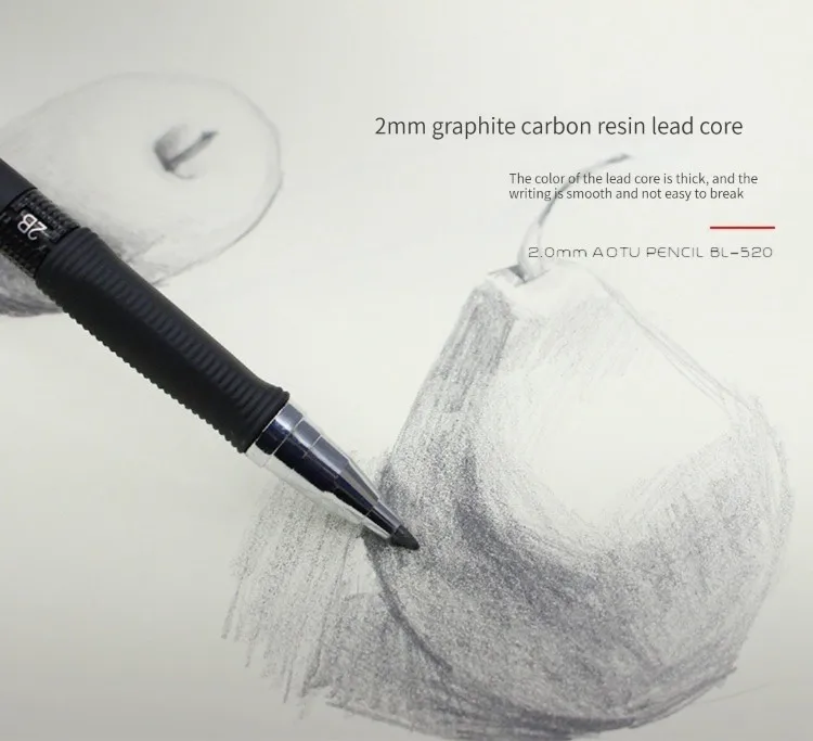 シャープペンシルセット 2.0mm 2B 黒/カラー芯入り  - Staedtler Pencil Lumocolor のレビューと価格