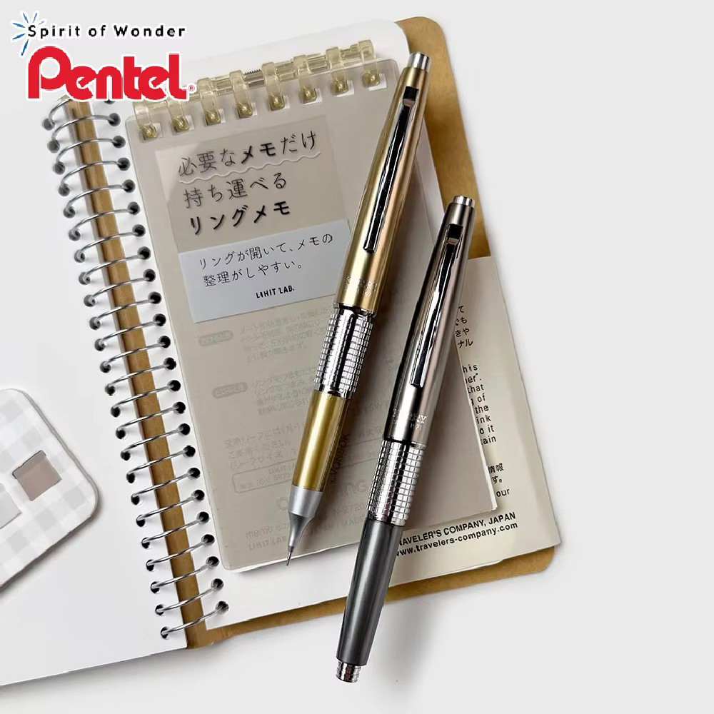 1pc 日本ぺんてるケリーシャープペンシル低重心金属 P10 - Pentel Pen Energel のレビューと価格