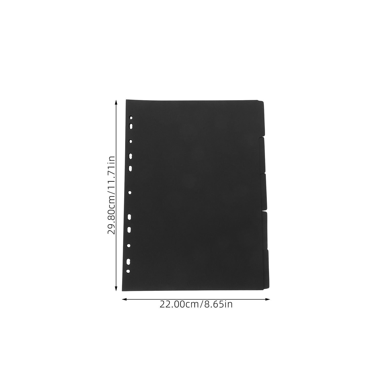 A4バインダーディバイダー5枚セット、リングバインダー用イン - Tab Divider A4 のレビューと価格