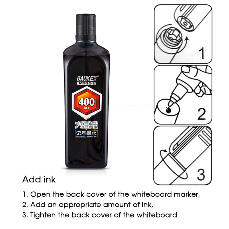 1 ボトル永久マーカーインク詰め替え、200&400ml 大 - Fountain Pen Bottled Ink のレビューと価格