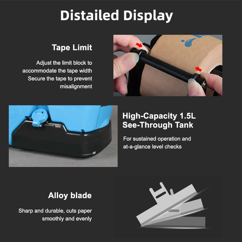 Ulinepak TapeZ 2.0 軽量自動水活性クラフト - Tape Dispenser Weighted のレビューと価格