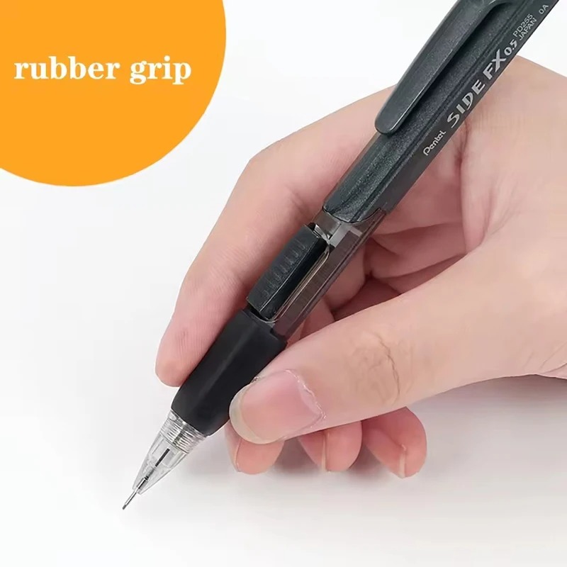 ぺんてる サイドプッシュシャープペンシル コンフォートグリッ - Pentel Pen Energel のレビューと価格