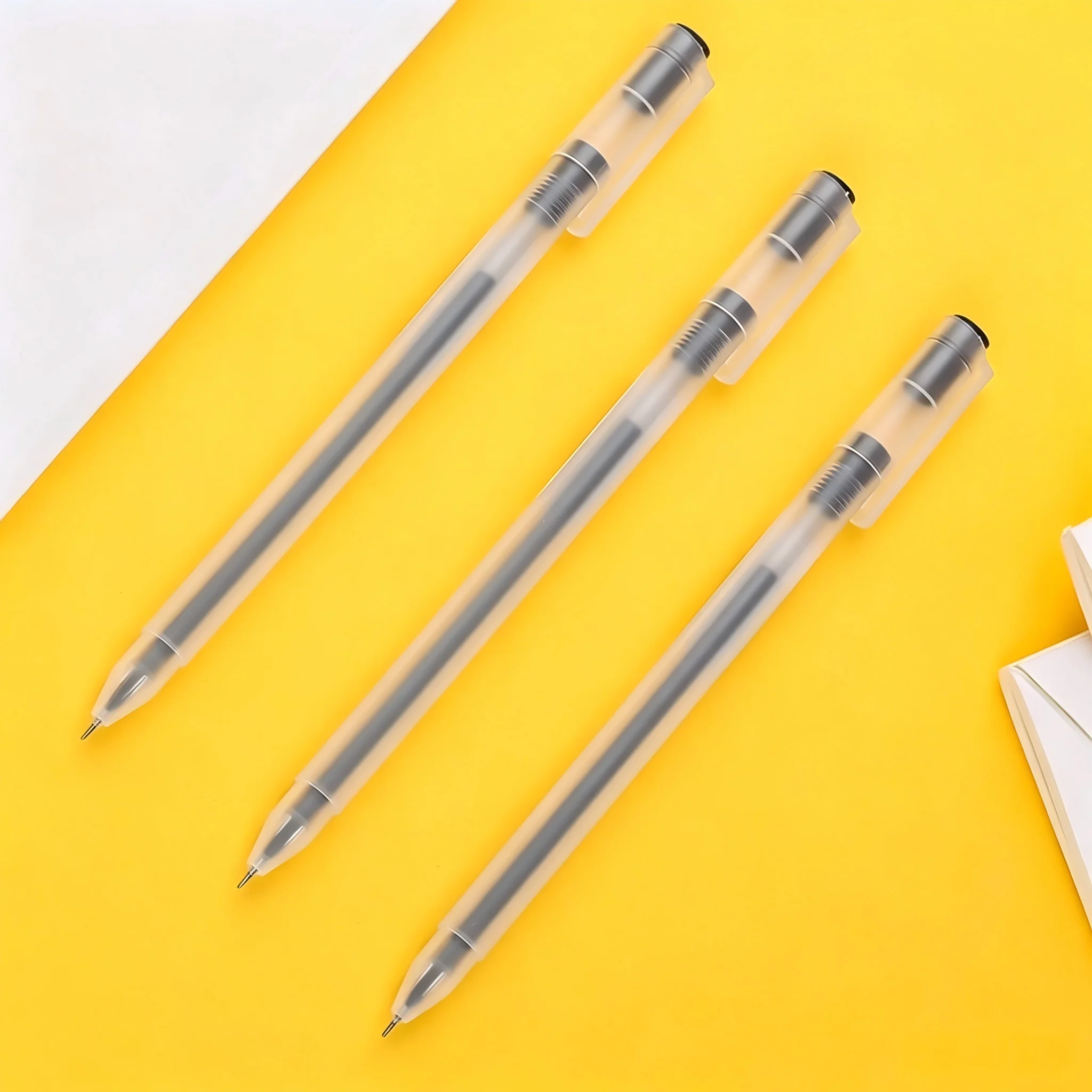 A119 ブラックゲルペン 0.5mm フルニードルチップ、 - Muji Stationery Gel Pen のレビューと価格