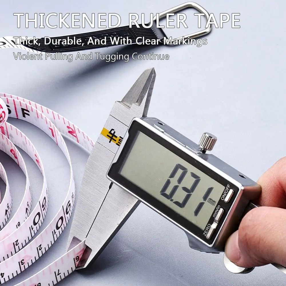 赤い測定テープ 30 メートル 50 メートルダブルスケール - Tape Dispenser Weighted のレビューと価格